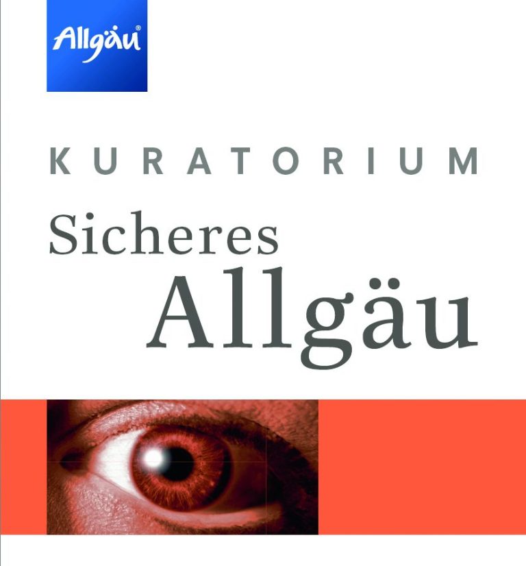 Infoplakat "Kuratorium Sicheres Allgäu"